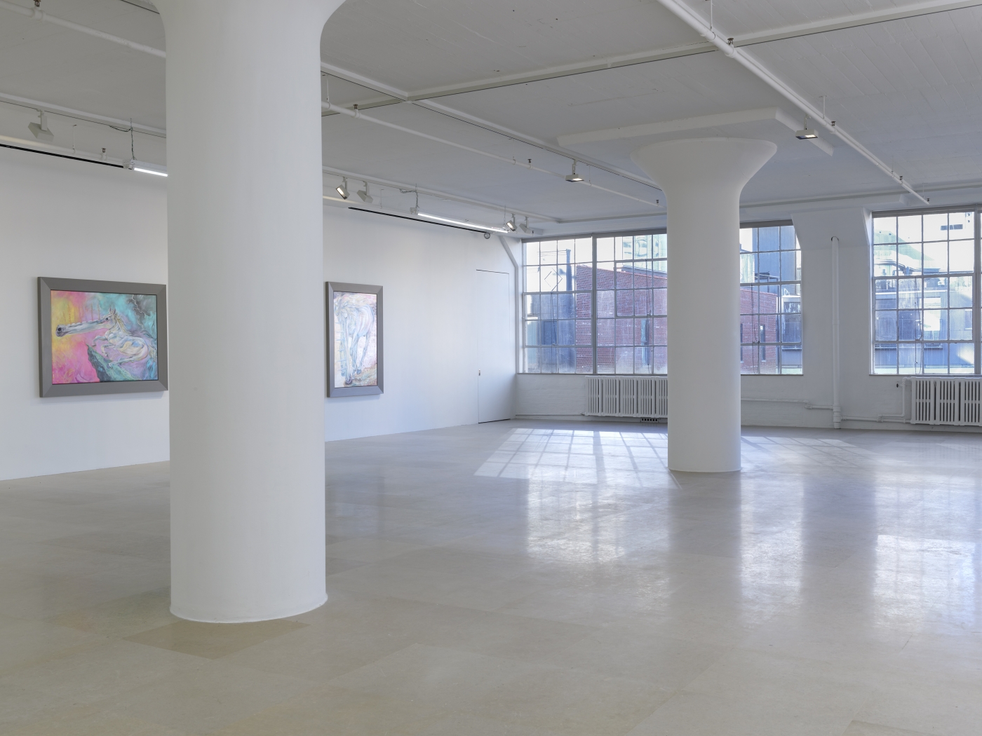 Jana Euler, Installation view, The Traveling Legends of the Morecorns, Greene Naftali, New York, 2021