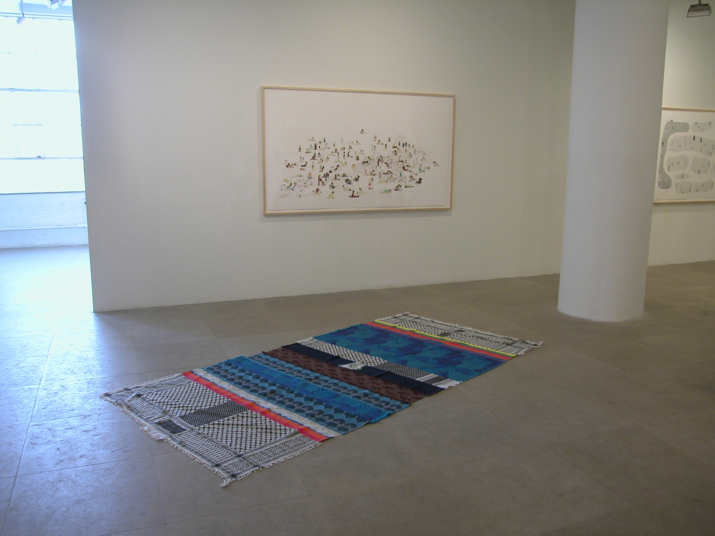 Installation view, American Idyll, Greene Naftali, New York, 2004