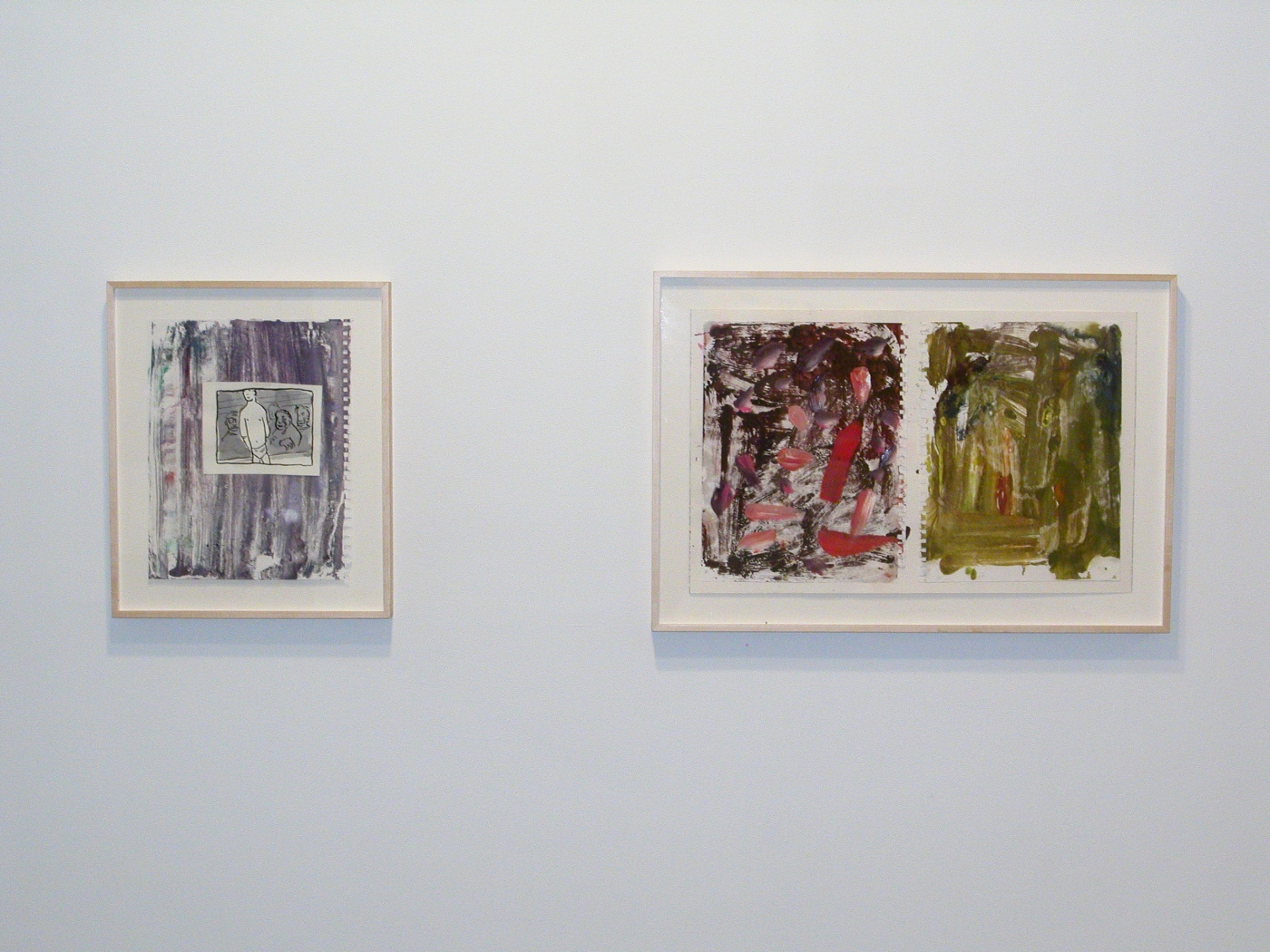 Installation view, Greene Naftali, New York, 2006