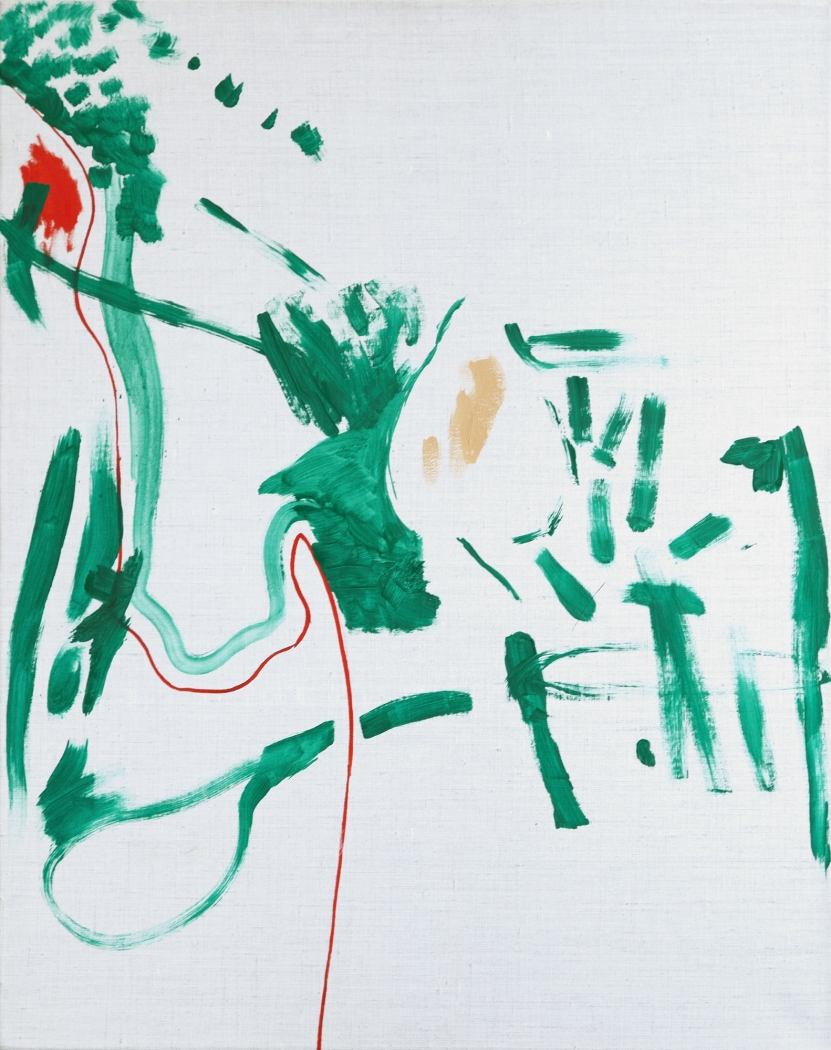 Michael Krebber Untitled, 1991 Oil on canvas 36 1/4 x 28 3/4 inches (92 x 73 cm)