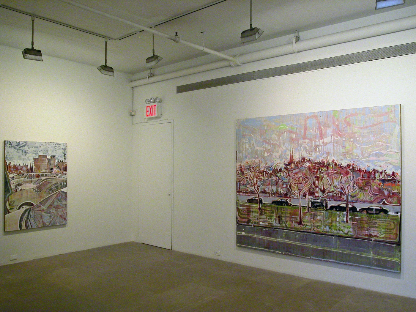 Installation view, David Korty, Greene Naftali, New York, 2005