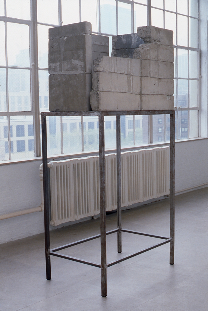 Isa Genzken Halle, 1987, Concrete, 80 x 38 x 24 1/2 inches