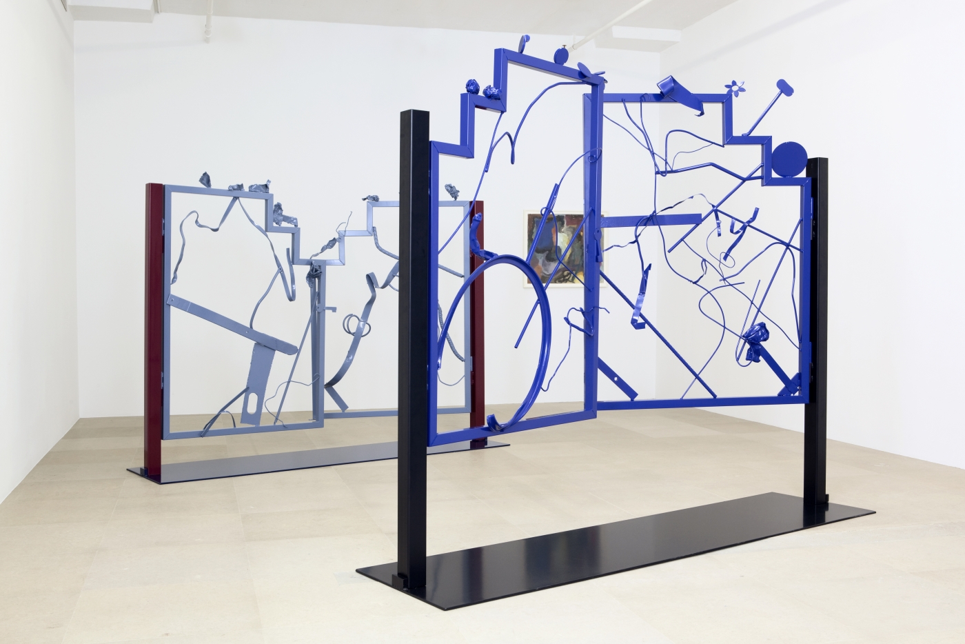 Ida Ekblad, Installation view, Greene Naftali, New York, 2011