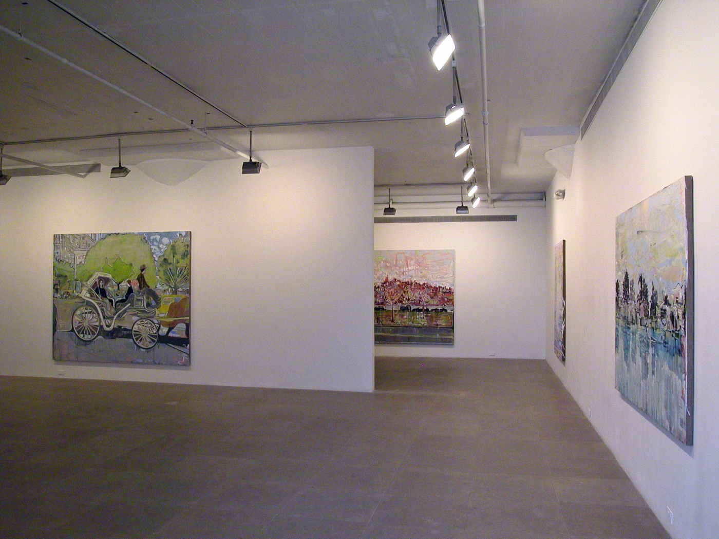 Installation view, David Korty, Greene Naftali, New York, 2005