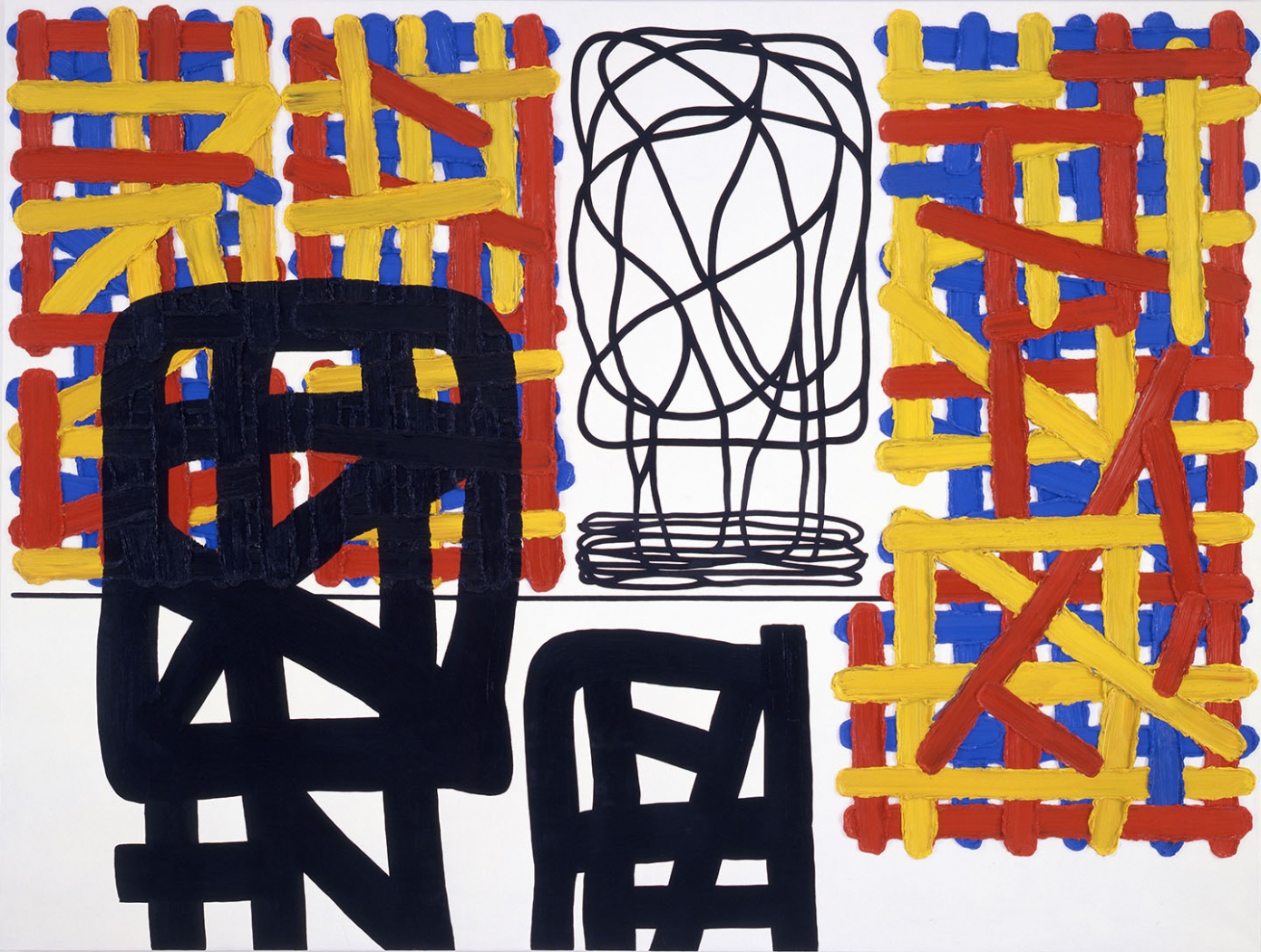 Jonathan Lasker, Power Becoming Love, 2005