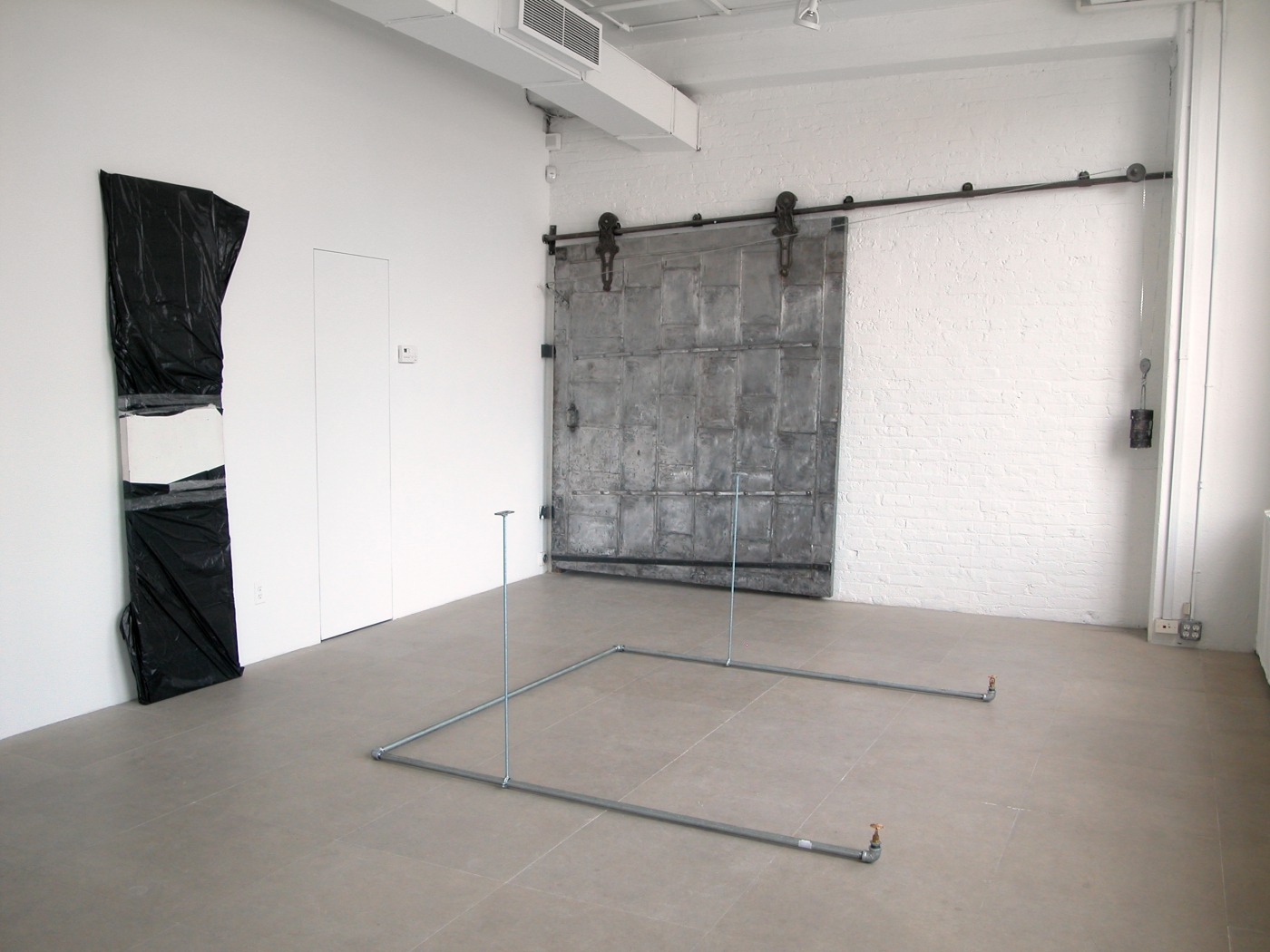 Installation view, Greene Naftali, New York, 2008