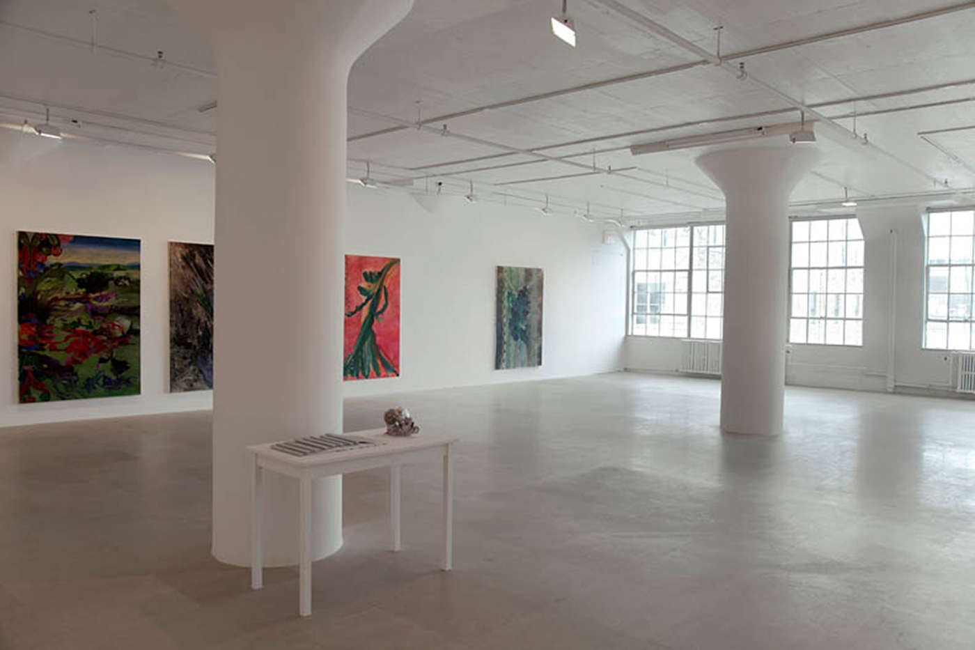Installation view, Greene Naftali, New York, 2011