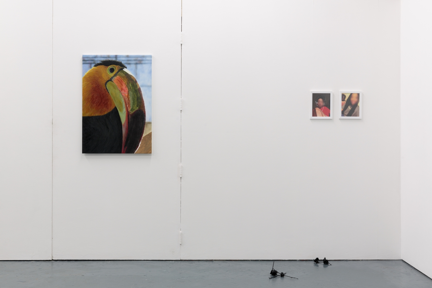 Aria Dean, Installation view, White Ppl think i’m radical, Arcadia Miss, London, 2017