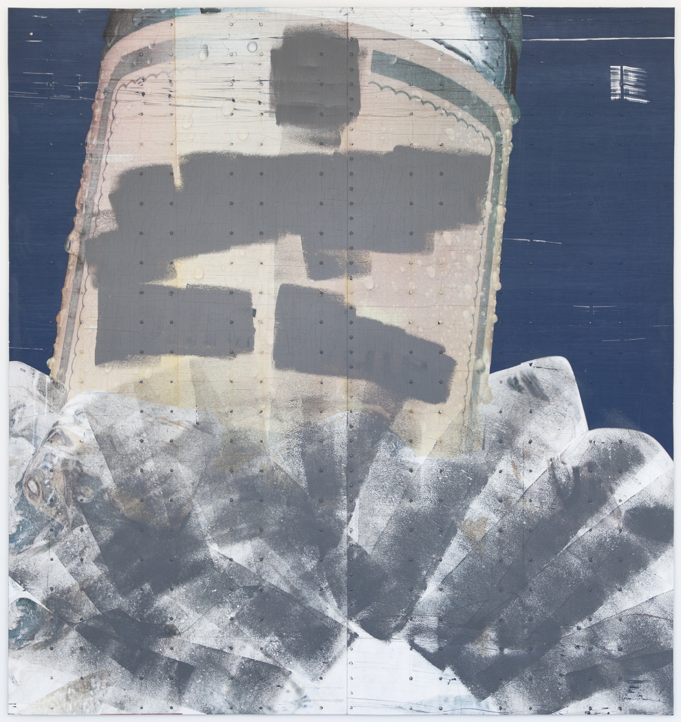 Gedi Sibony The Great Abundance, 2014 Aluminum semi-trailer 95 1/8 x 89 7/8 inches (241.6 x 228.3 cm)