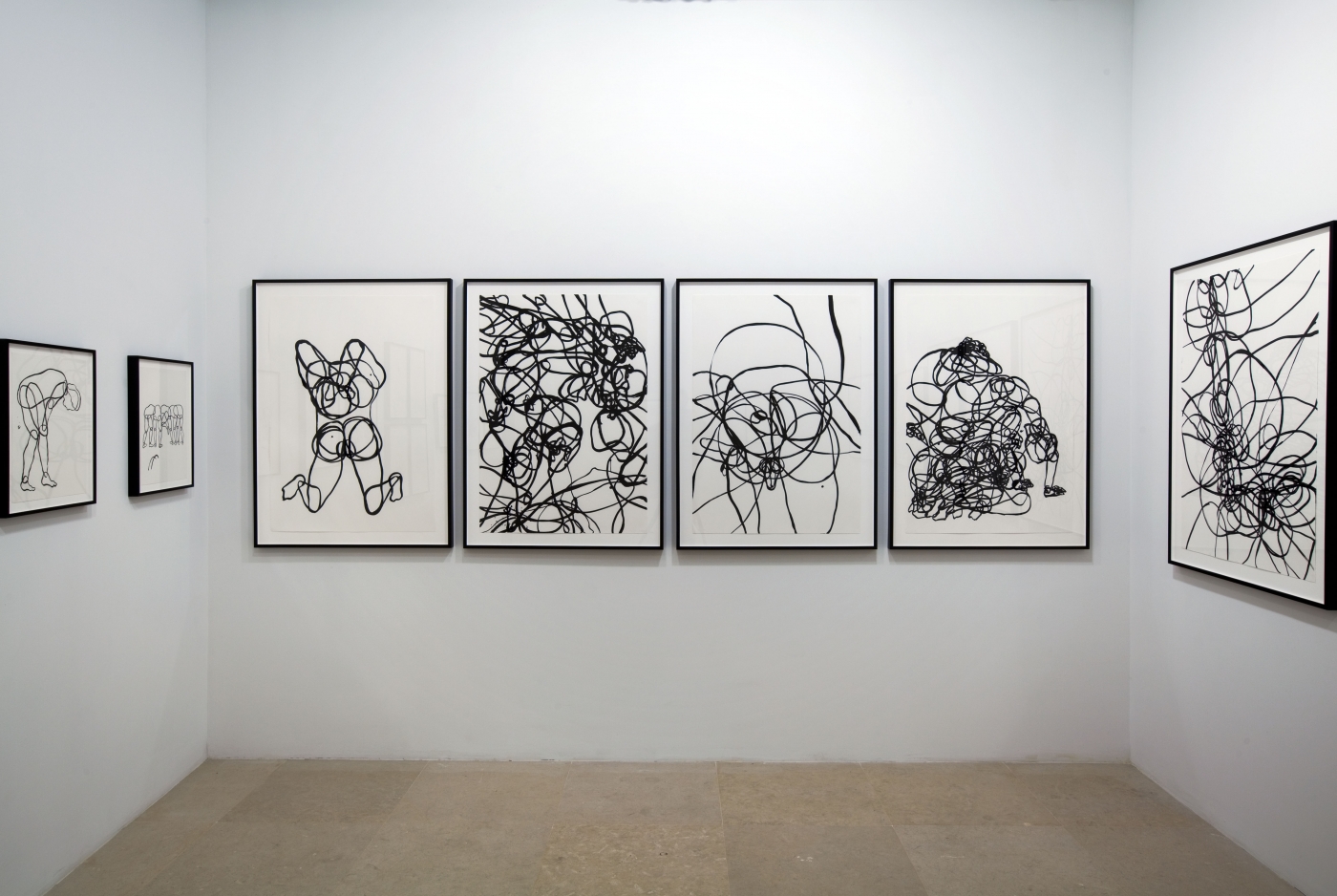 Paul Chan, Installation view, Sade for Sade's sake, Greene Naftali, New York, 2009