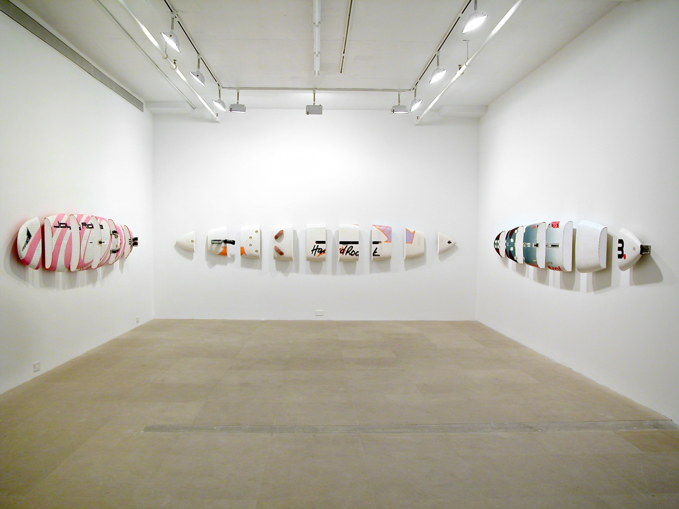 Michael Krebber, Installation view, Greene Naftali, New York, 2008