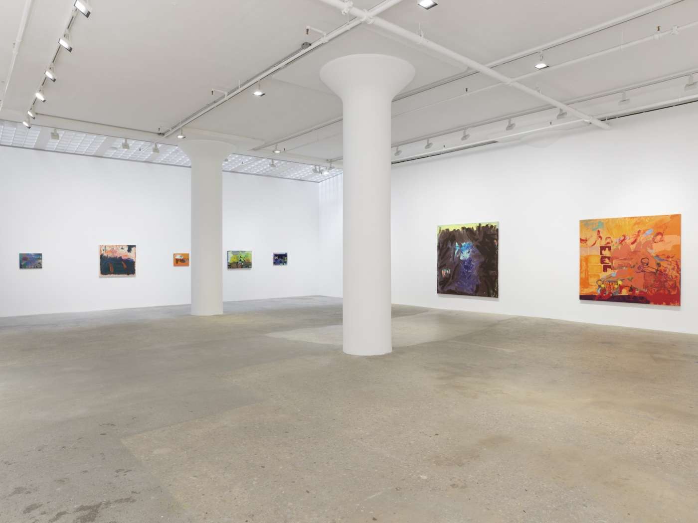 Walter Price, Installation view, Pearl Lines, Greene Naftali, 2020