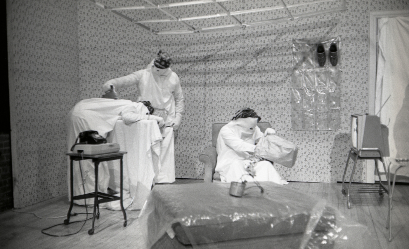 Michael Smith, Secret Horror, 1980 Performance view, Collective for Living Cinema, New York, 1980