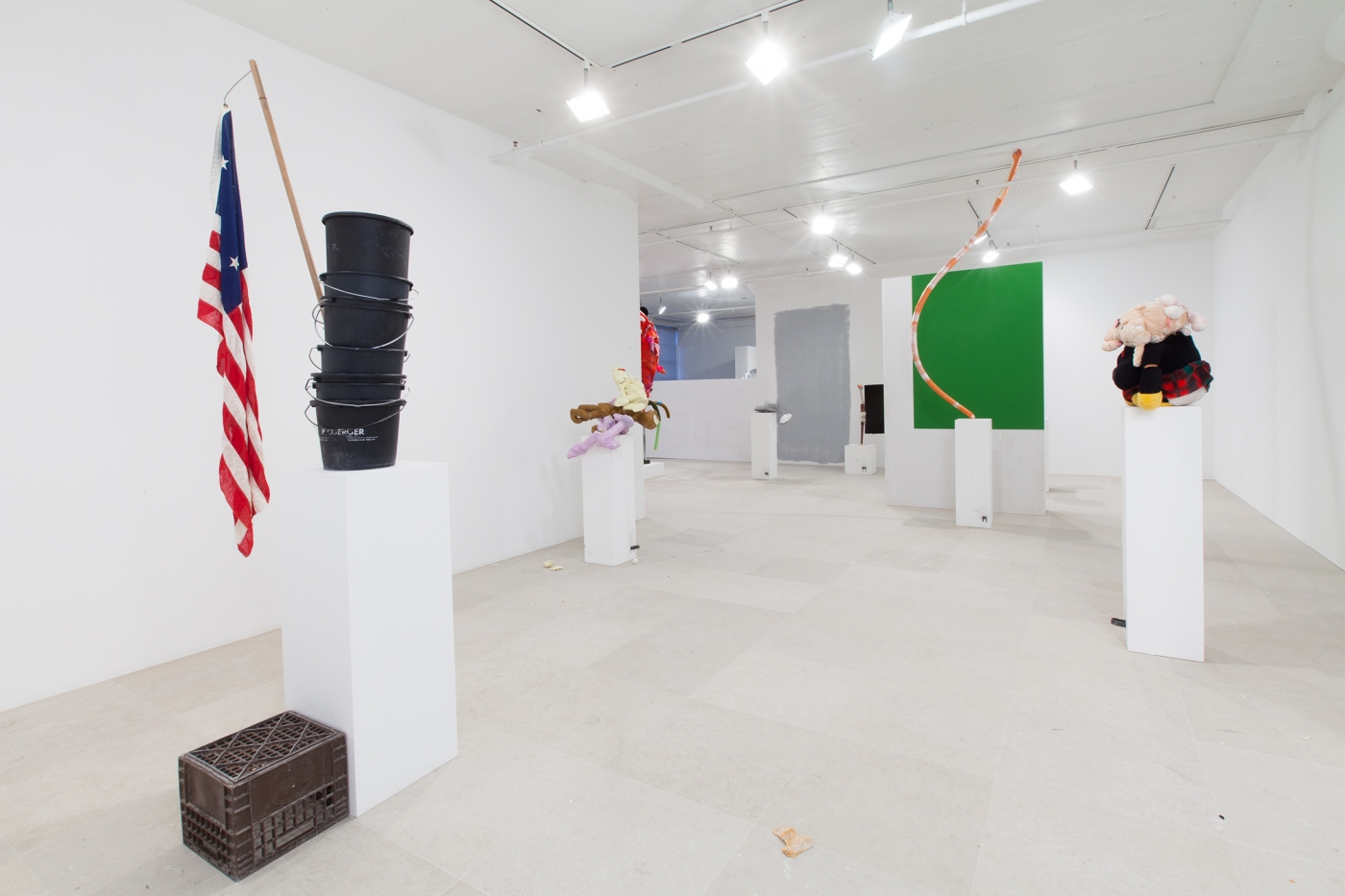 Gelitin, Installation view, The Fall Show, Greene Naftali, New York, 2012