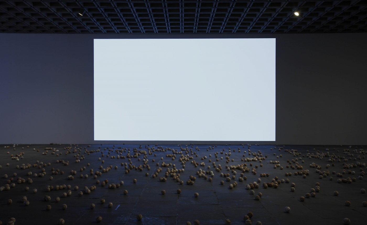 Lutz Bacher, Installation view, Whitney Biennial, 2012