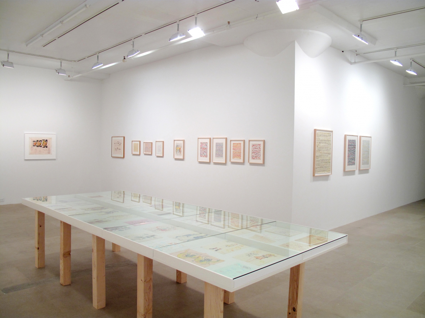 Paul Sharits, Installation view, Greene Naftali, New York, 2009