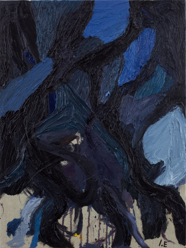 Kicking in My Braid, 2010, Oil on linen