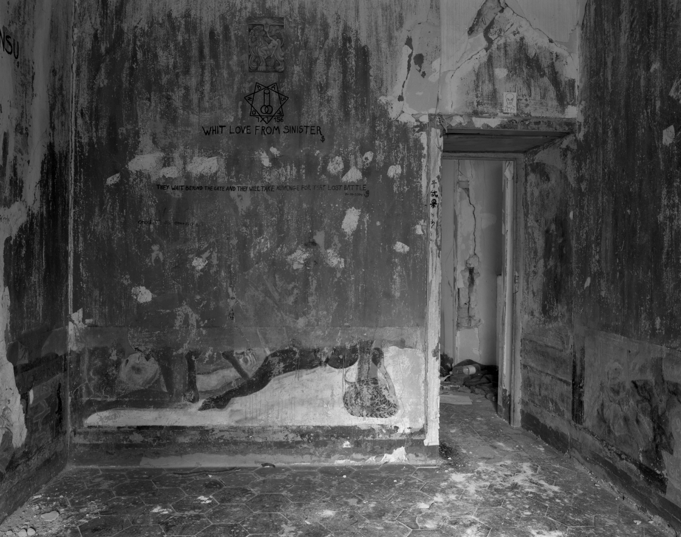Room of Nightmares #3, 2005, gelatin silver print, 28 ¾ x 33 ½ inches