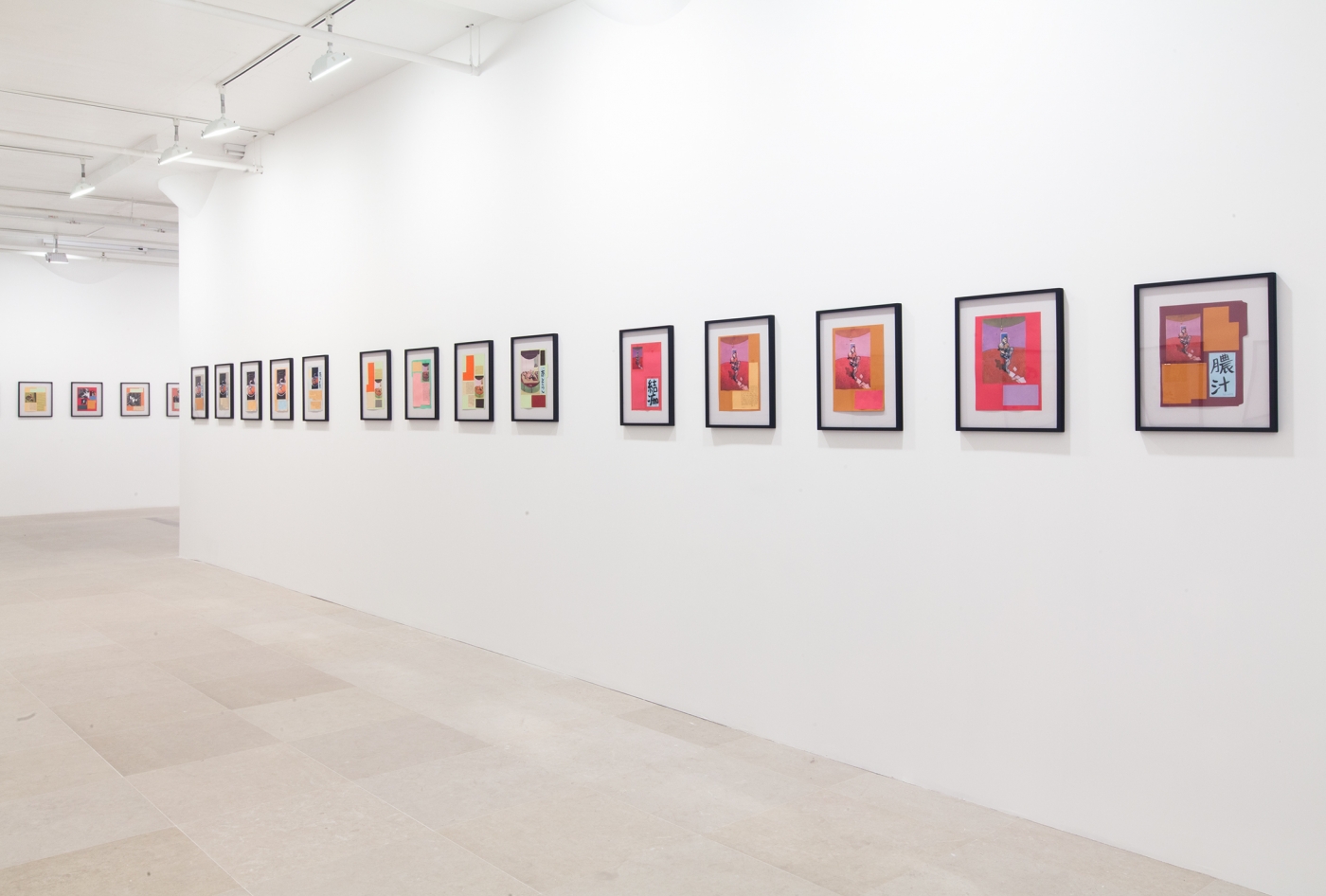 Installation view, Greene Naftali, New York, 2012