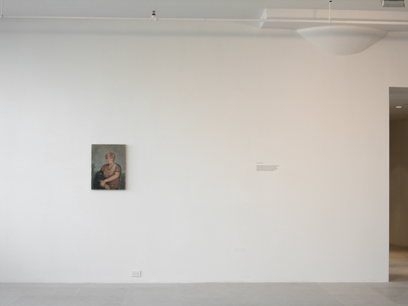 Installation view, Get Over Yourself, Greene Naftali, New York, 2006