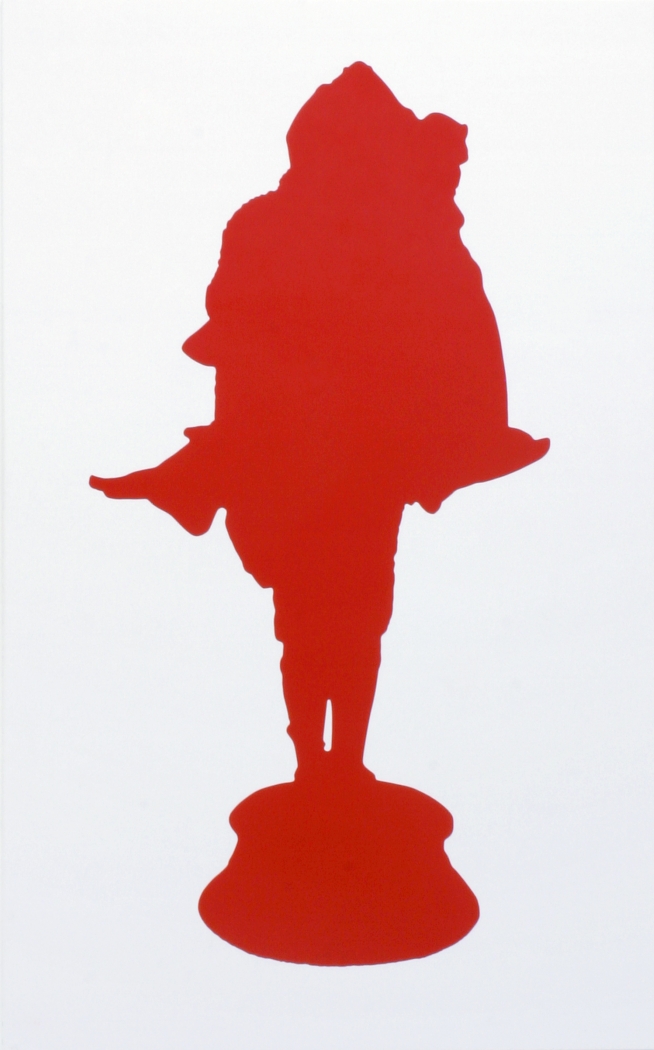 Celuy qui fut Pris IV/IV, 2007, Oil on canvas, 78.75 x 49.25 inches