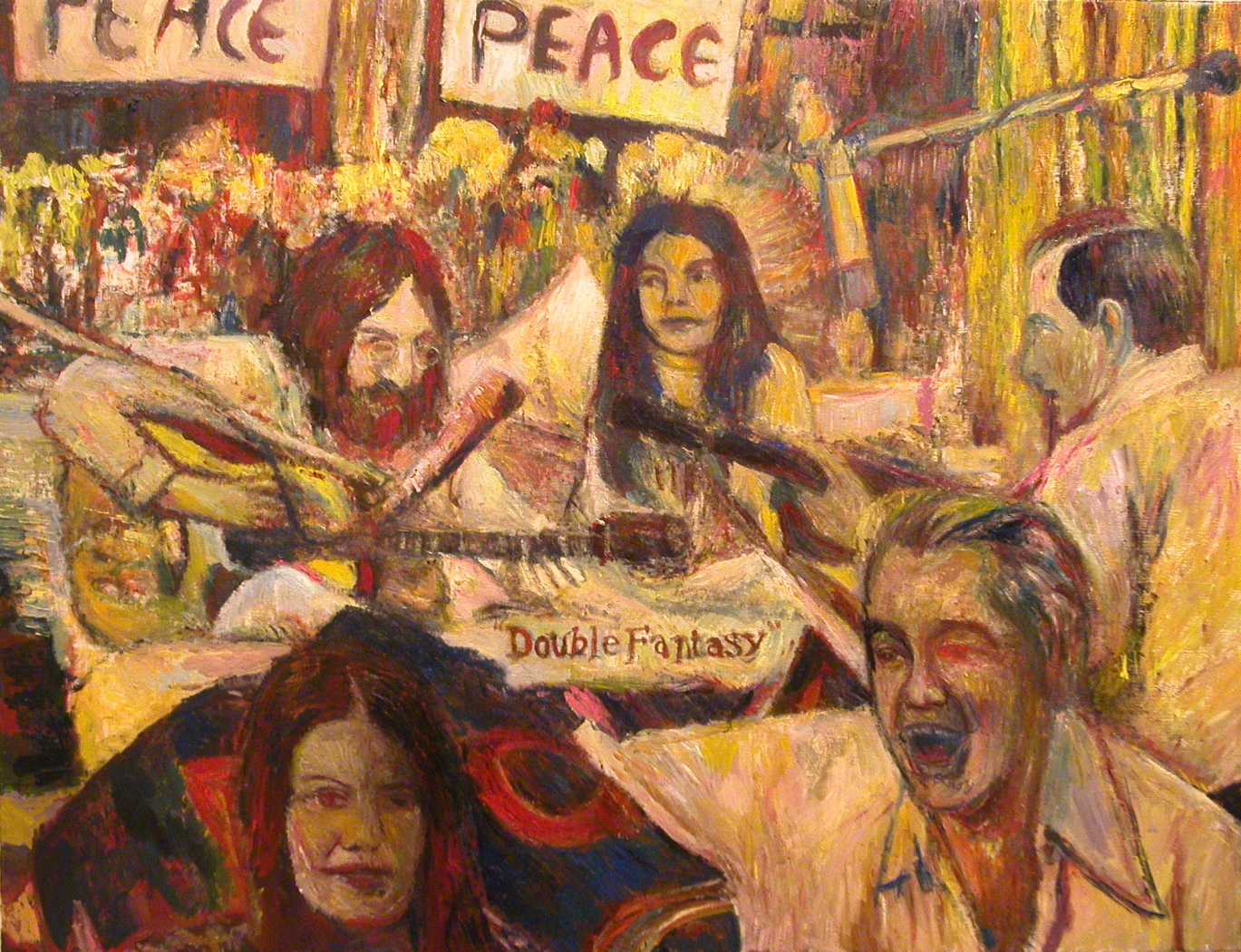Bed-In for Peace, Keith Mayerson, Salon, Greene Naftali, New York, 2006