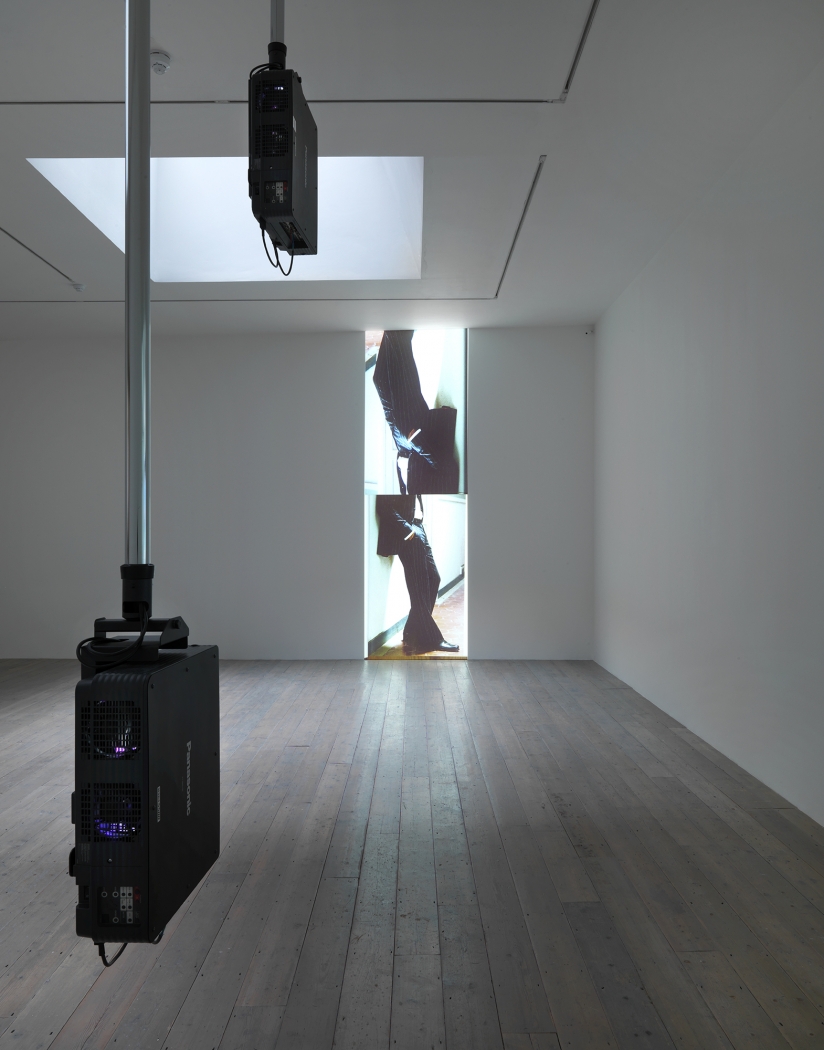 Installation view, Hilary Lloyd, Raven Row, London, 2010
