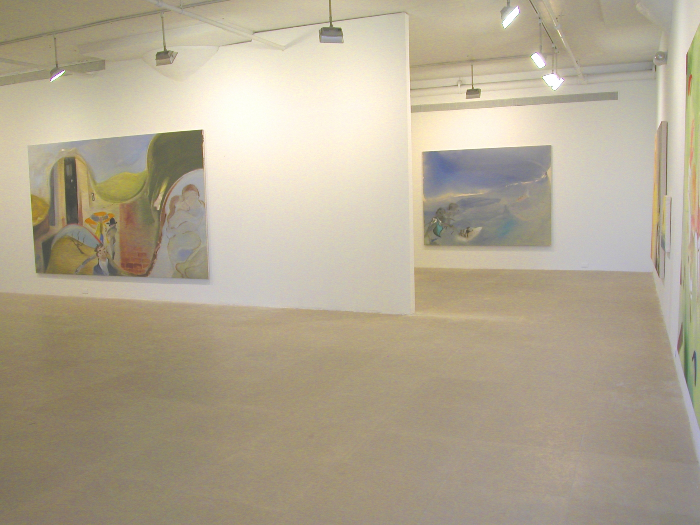Installation view, Goddess in the Doorway, Greene Naftali, New York, 2005