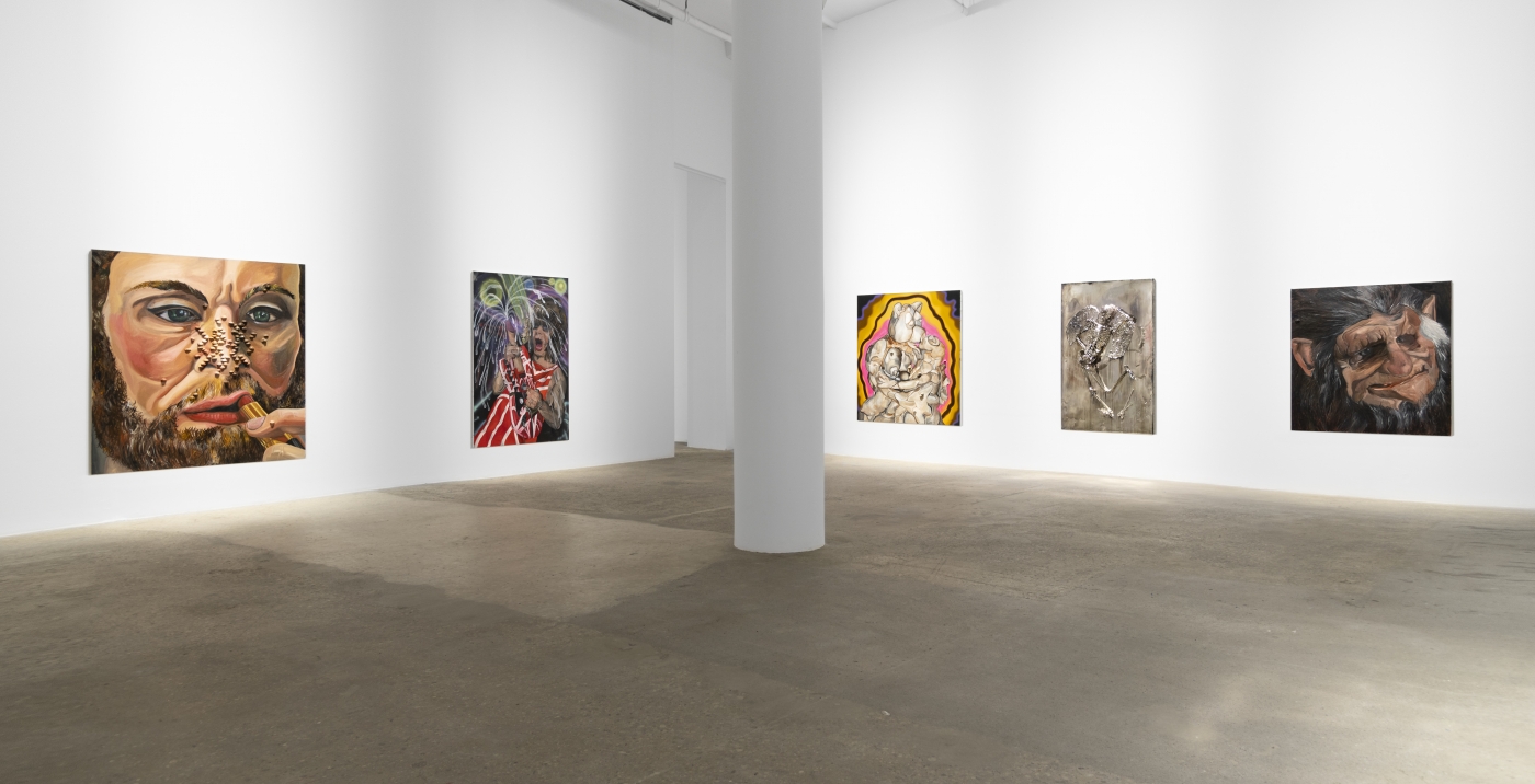 Mathieu Malouf, Installation view, The Fairy Godmother, Greene Naftali, New York, 2020