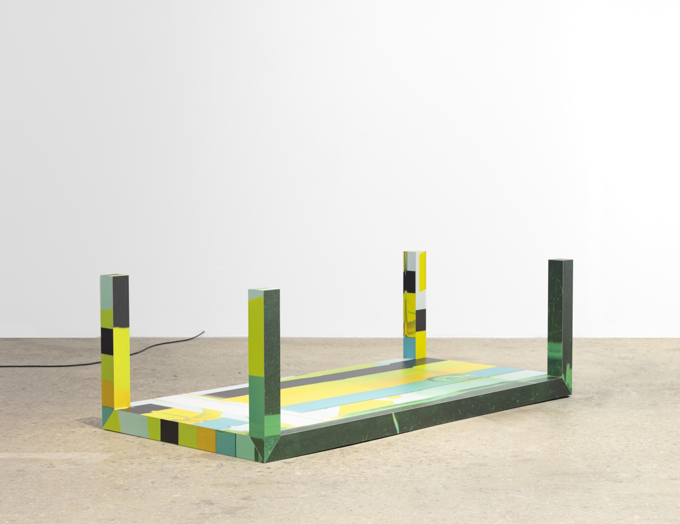 Guyton \ Walker, Canstripe_Green_Table, 2012