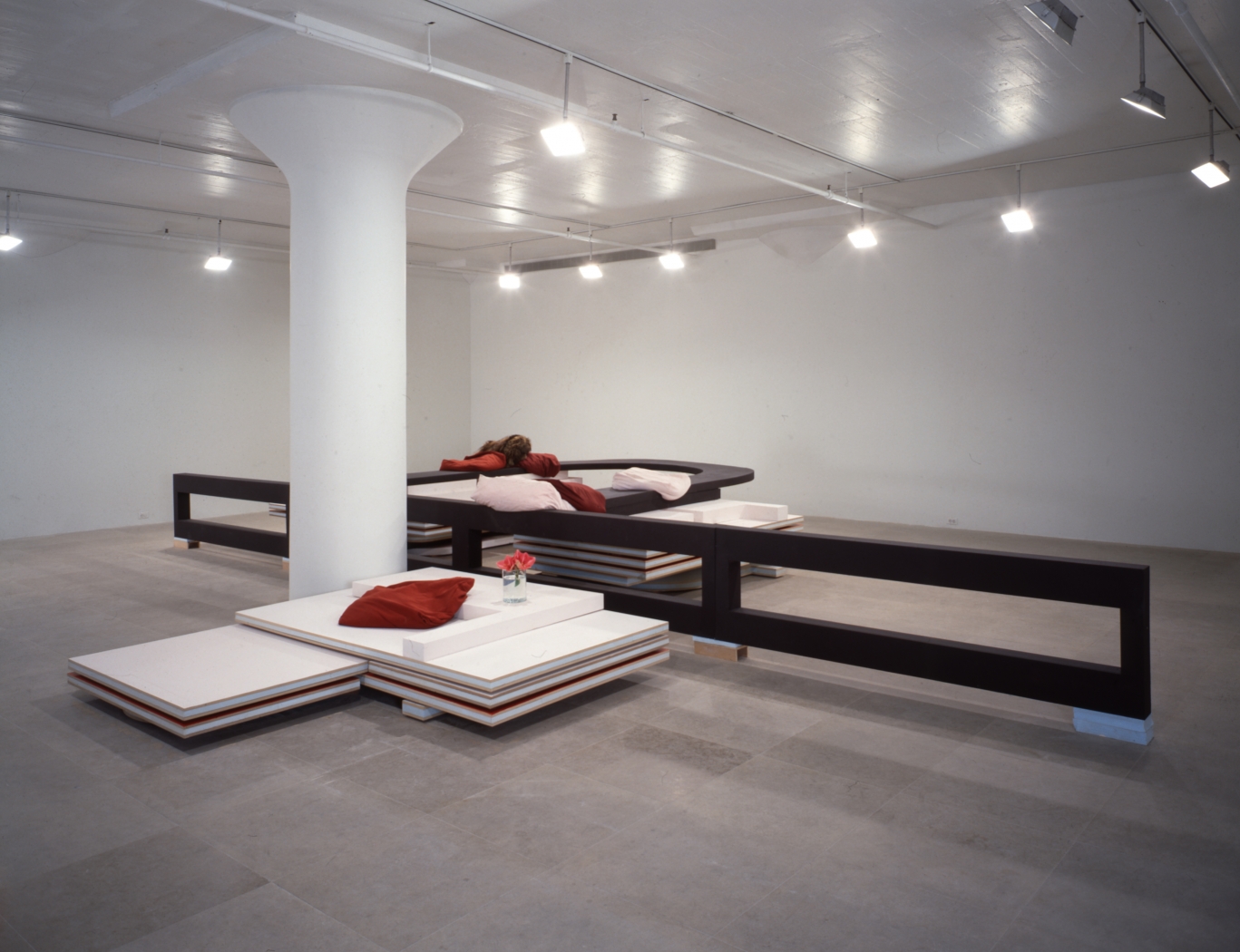 Installation view, Plugged and Unplugged, Greene Naftali, New York, 1996