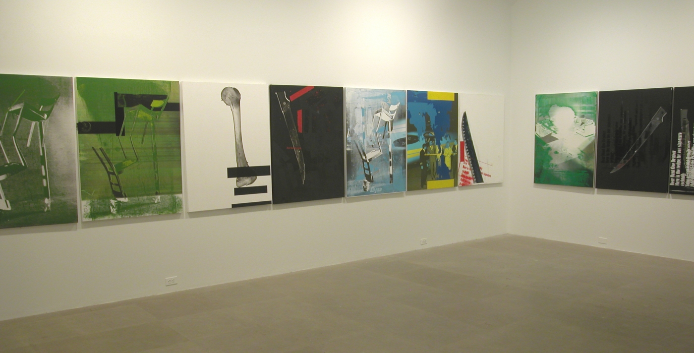 Installation view, The Failever of Judgement Part III, Greene Naftali, New York, 2005