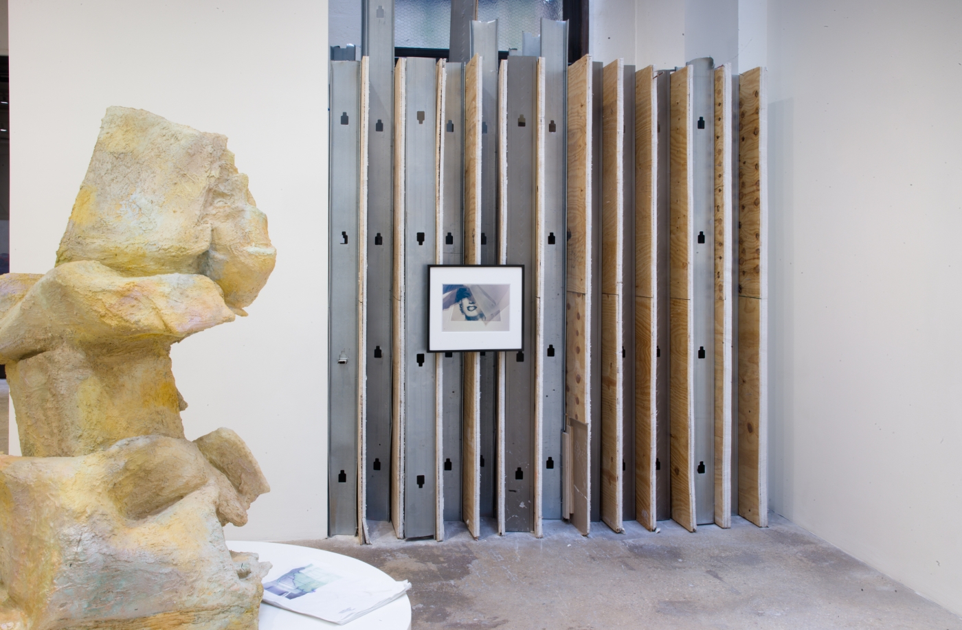 Rachel Harrison Every Sculpture Needs a Trap Door, 2017