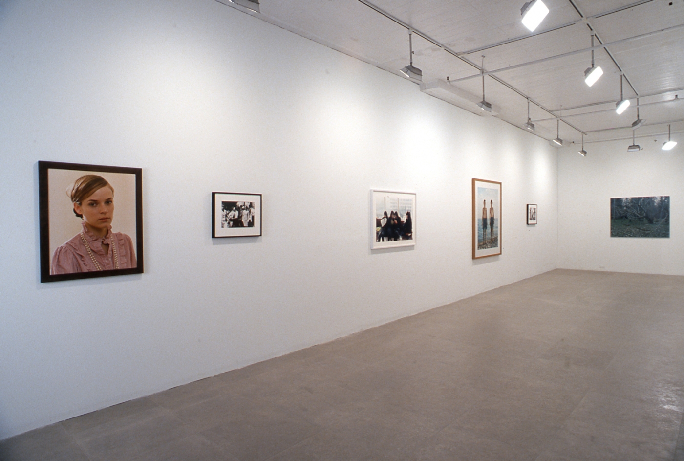 Installation view, Pictures Greene Naftali, New York, 2002