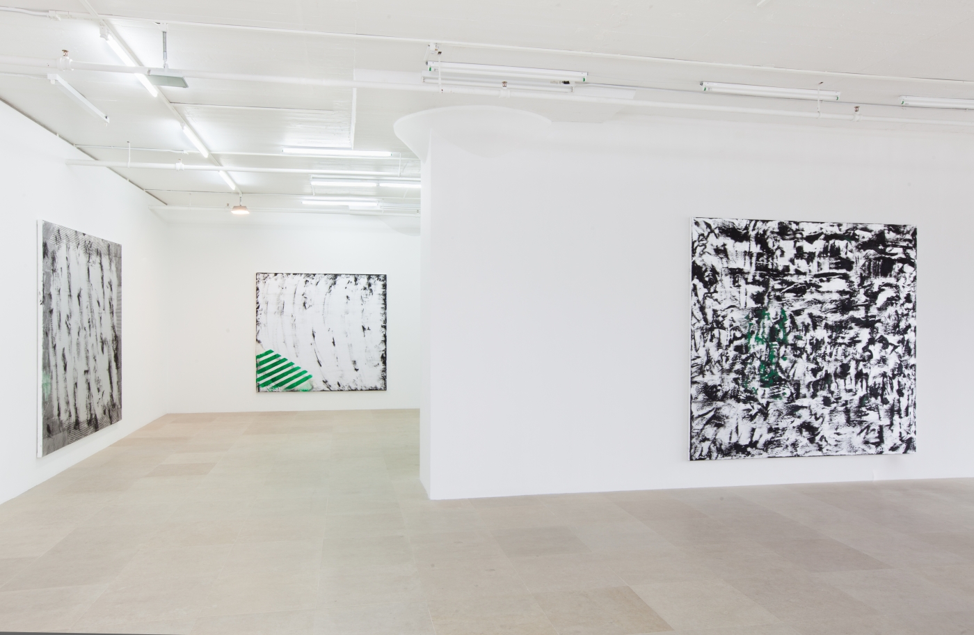 Jacqueline Humphries, Installation view, Greene Naftali, New York, 2012