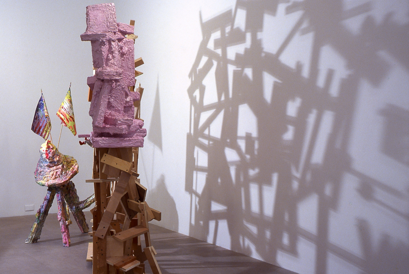 Installation view, Latka/Latkas, Greene Naftali, New York, 2004