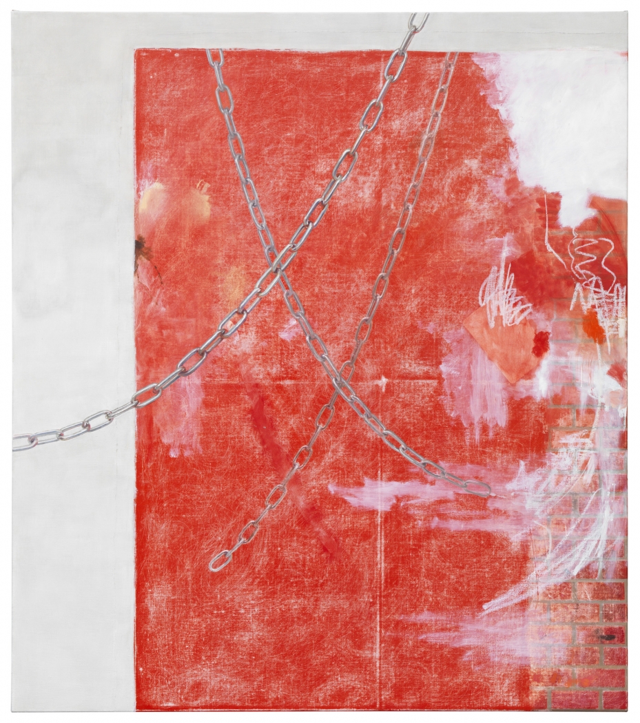 Extended Failure, 2011-12 oil, acrylic on canvas 74 3/4 x 66 1/2 inches
