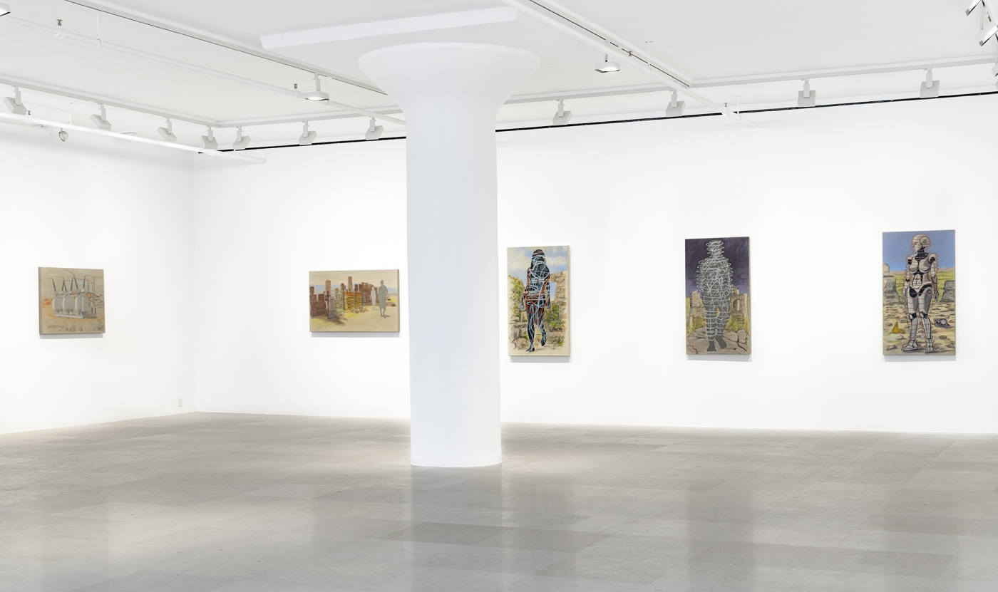William Leavitt, Installation view, Sign Language, Greene Naftali, New York, 2019