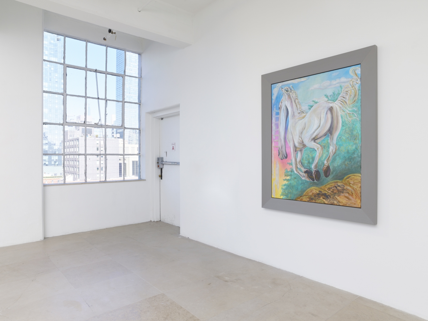 Jana Euler, Installation view, The Traveling Legends of the Morecorns, Greene Naftali, New York, 2021