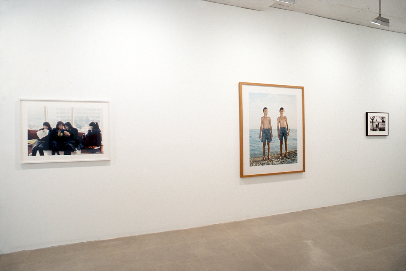 Installation view, Pictures Greene Naftali, New York, 2002