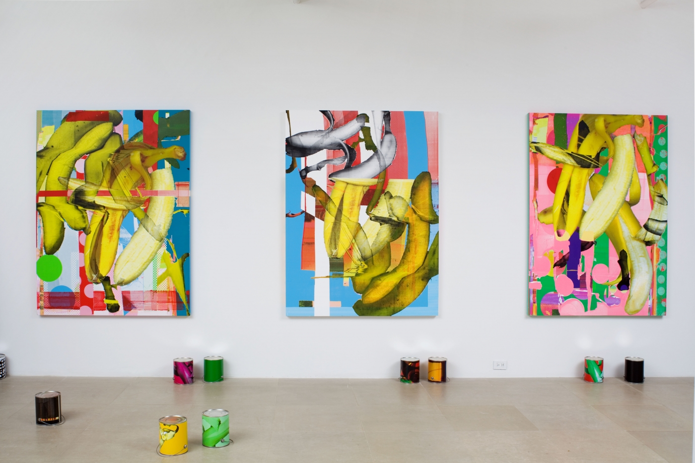 Installation view, Greene Naftali, New York, 2009