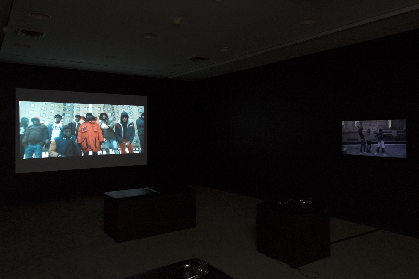 Aria Dean, Installation view, Aria Dean Albright Knox, New York, 2018