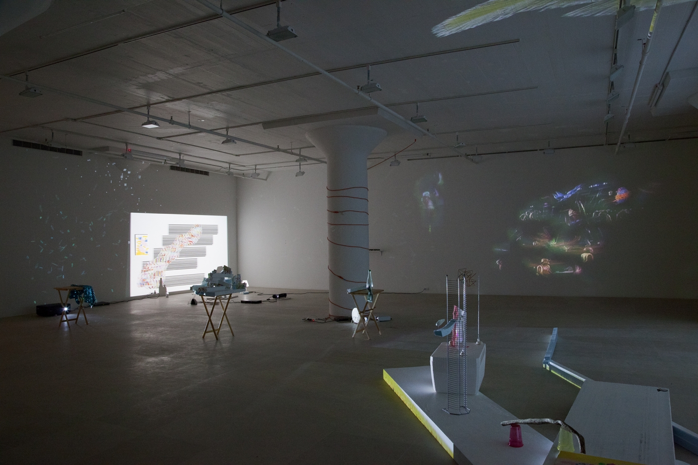 Installation view, The Biggest Circle, Greene Naftali, New York, 2012