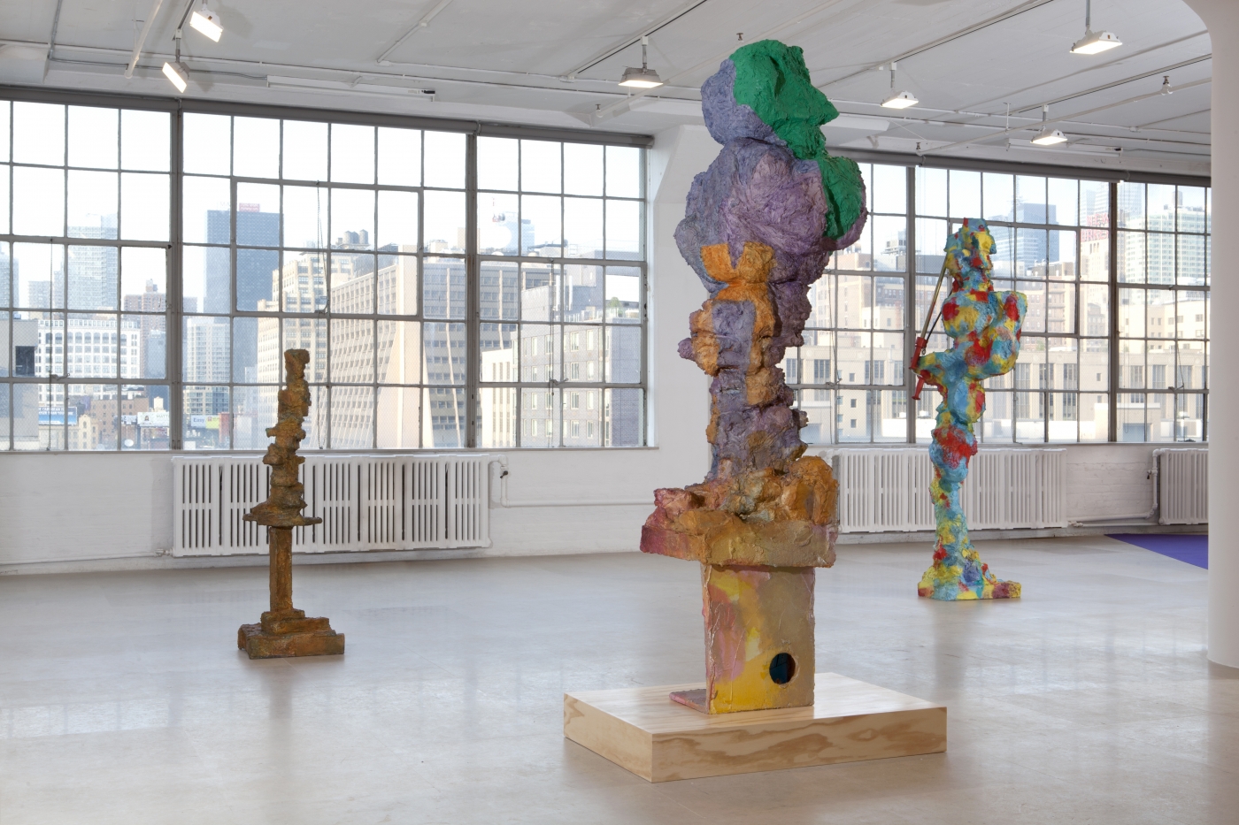 Rachel Harrison, Installation view, The Help, Greene Naftali, New York, 2012