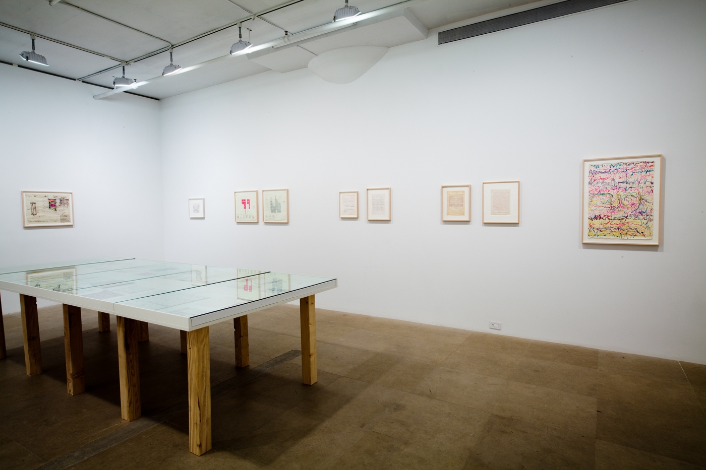 Paul Sharits, Installation view, Greene Naftali, New York, 2009