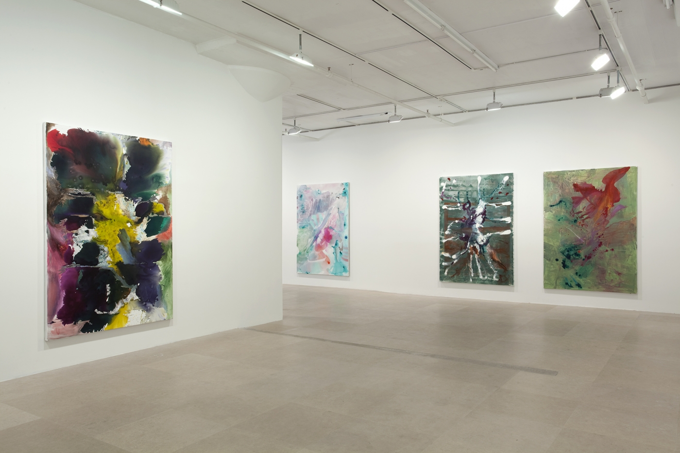Installation view, Greene Naftali, New York, 2011