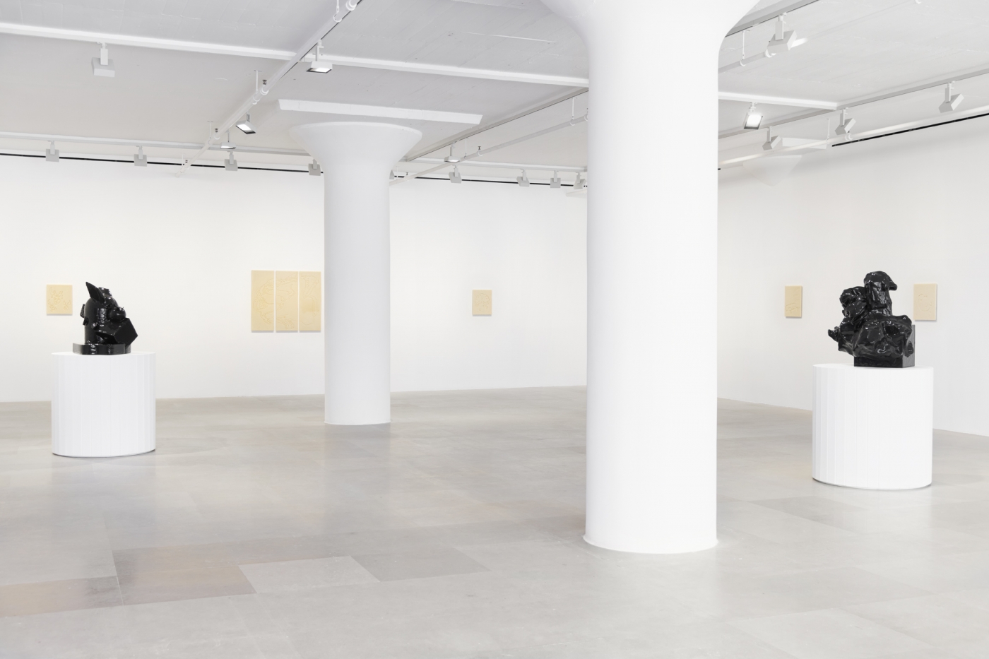 Aria Dean, Installation view, Show Your Work Little Temple, Greene Naftali, New York, 2021