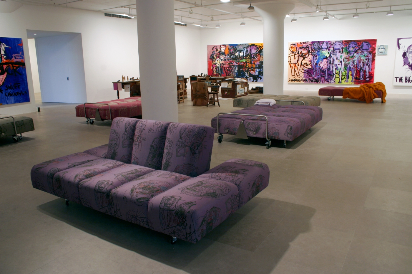 Installation view, Greene Naftali, New York, 2008