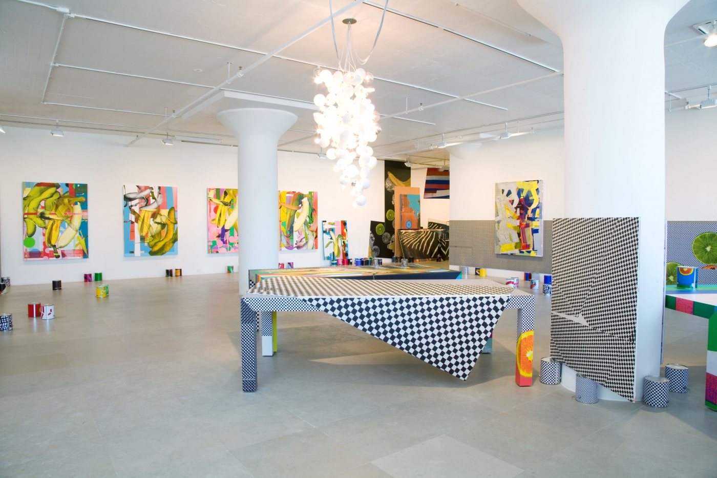 Installation view, Greene Naftali, New York, 2009