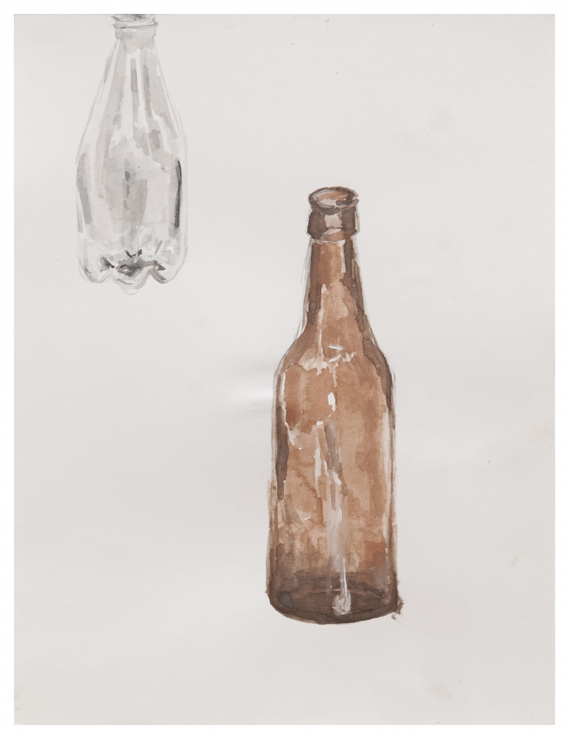 Matthew Langan Peck Supercommunity, 2014 Watercolor and pencil on paper Paper: 11 7/8 x 9 7/8 inches (30.2 x 25.1 cm) Frame: 13 3/4 x 10 7/8 inches (34.9 x 27.6 cm)
